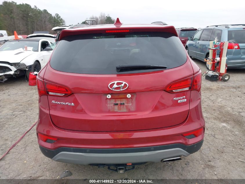 2018 HYUNDAI SANTA FE SPORT 2.4L - 5XYZUDLB7JG556883