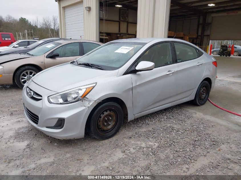 VIN KMHCT4AE9GU003208 2016 HYUNDAI ACCENT no.2