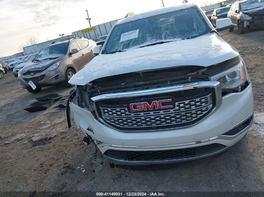 2017 GMC Acadia Denali VIN: 1GKKNXLS9HZ319148 Lot: 41149931