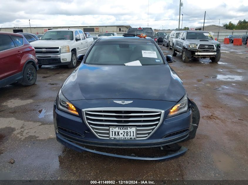 2015 Hyundai Genesis 3.8 VIN: KMHGN4JE2FU087463 Lot: 41149952