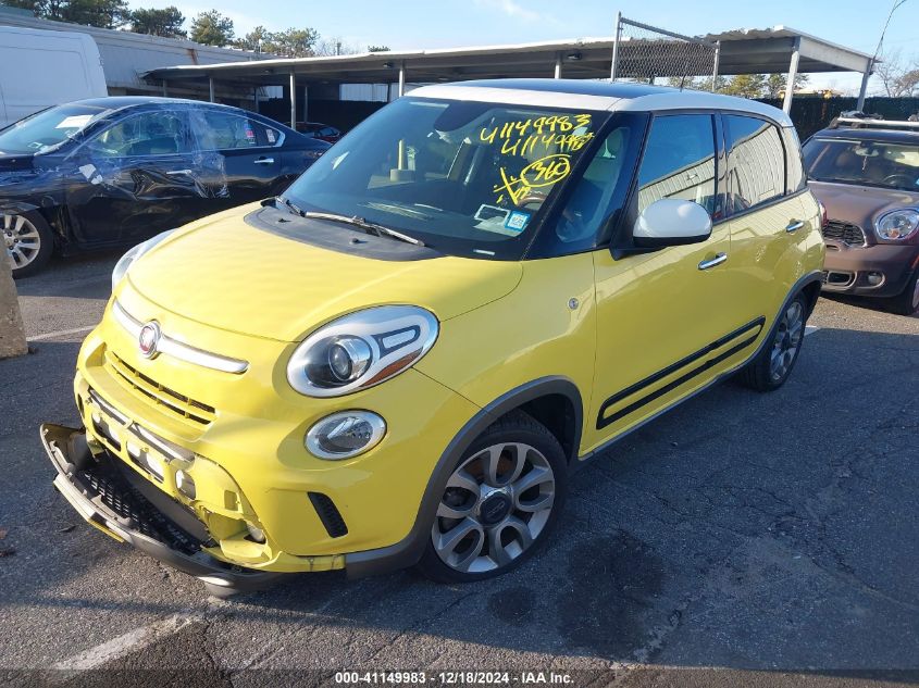 VIN ZFBCFADH6EZ029560 2014 FIAT 500L no.2