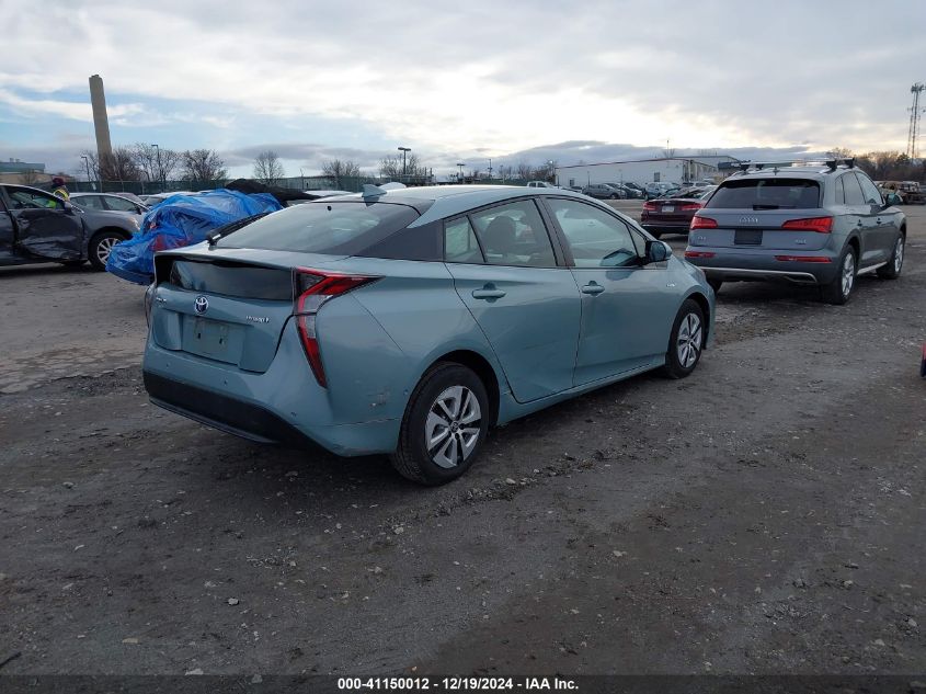 VIN JTDKARFU7H3051400 2017 TOYOTA PRIUS no.4