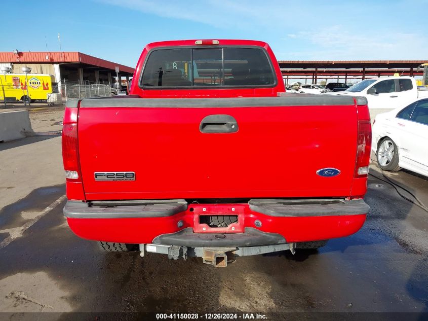 2006 Ford F-250 Lariat/Xl/Xlt VIN: 1FTSX21506EB37882 Lot: 41150028