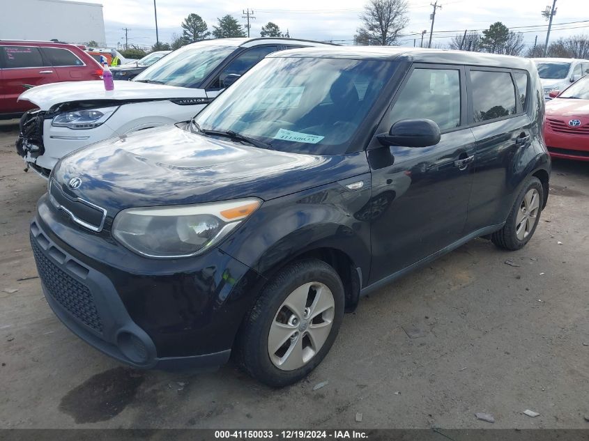 VIN KNDJN2A26E7732374 2014 KIA SOUL no.2