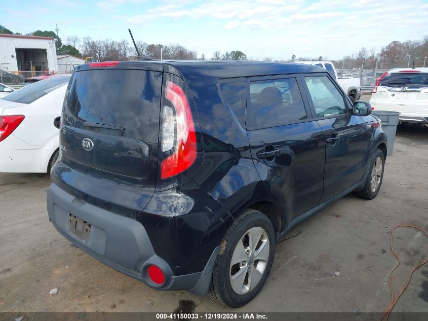 VIN KNDJN2A26E7732374 2014 KIA SOUL no.4