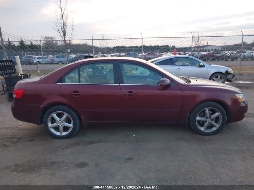 2007 HYUNDAI SONATA VIN: 5NPEU46F07H292095