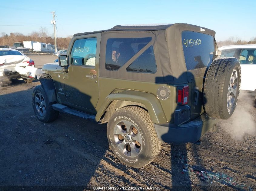 VIN 1C4AJWBG6GL128492 2016 Jeep Wrangler, Sahara no.3