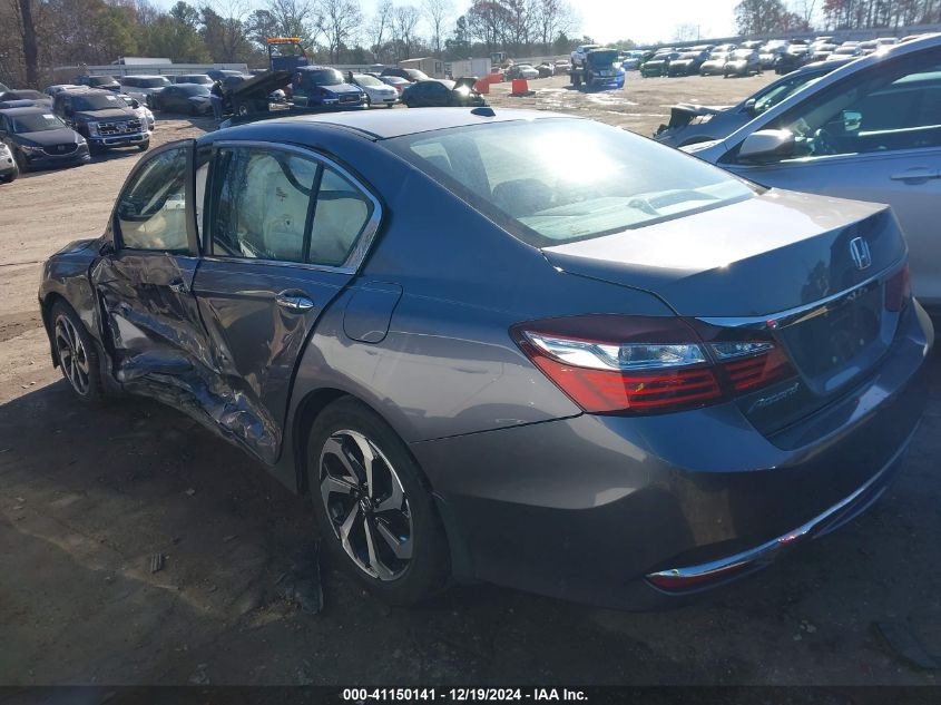 VIN 1HGCR2F86GA033313 2016 Honda Accord, Ex-L no.3