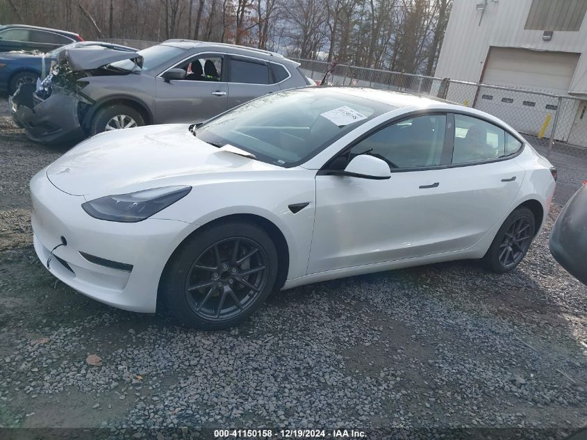 2023 Tesla Model 3 Rear-Wheel Drive VIN: 5YJ3E1EAXPF543227 Lot: 41150158