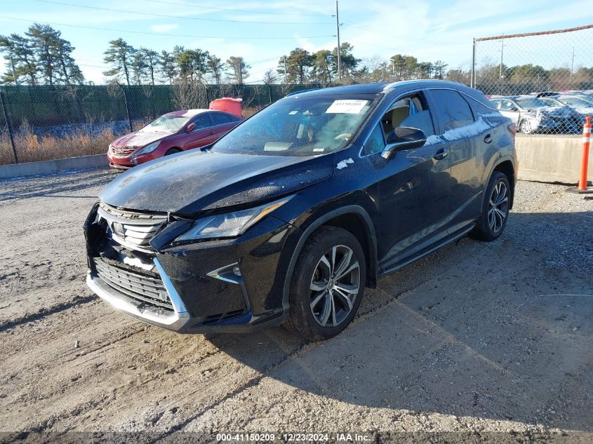 VIN 2T2ZZMCA1HC077787 2017 Lexus RX, 350 no.2