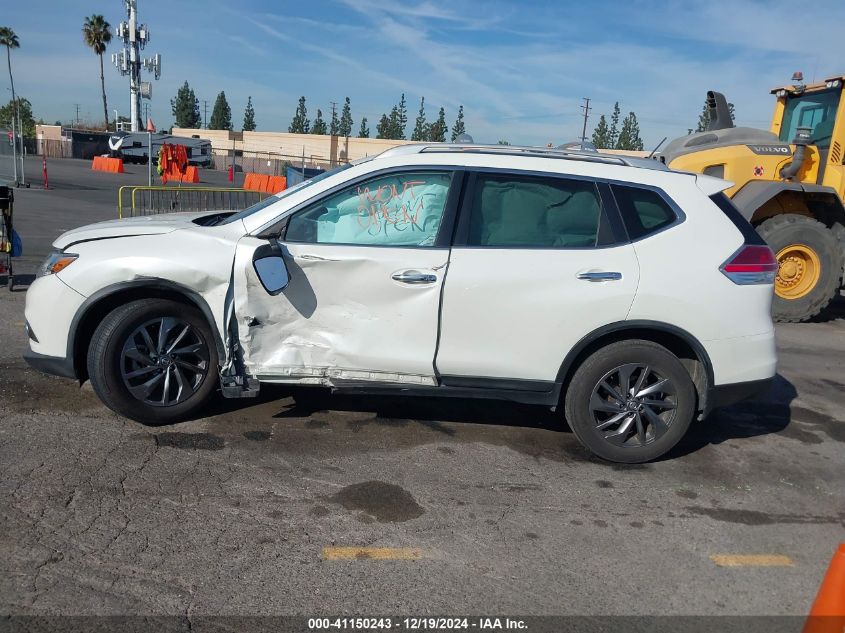 VIN KNMAT2MT5GP702716 2016 Nissan Rogue, SL no.13