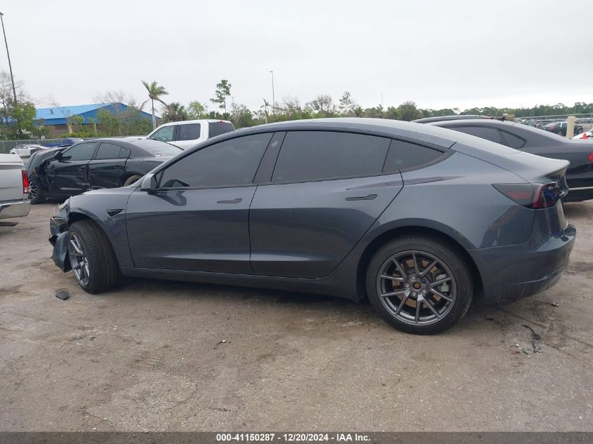 2023 Tesla Model 3 Rear-Wheel Drive VIN: 5YJ3E1EA9PF648664 Lot: 41150287