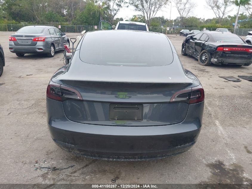 2023 Tesla Model 3 Rear-Wheel Drive VIN: 5YJ3E1EA9PF648664 Lot: 41150287