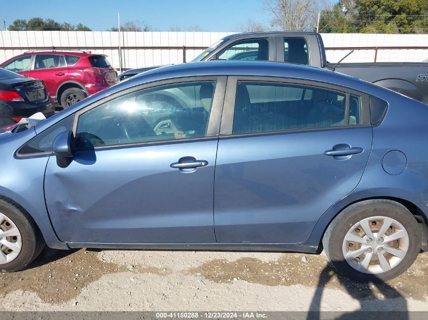 2016 Kia Rio Lx VIN: KNADM4A3XG6662226 Lot: 41150288