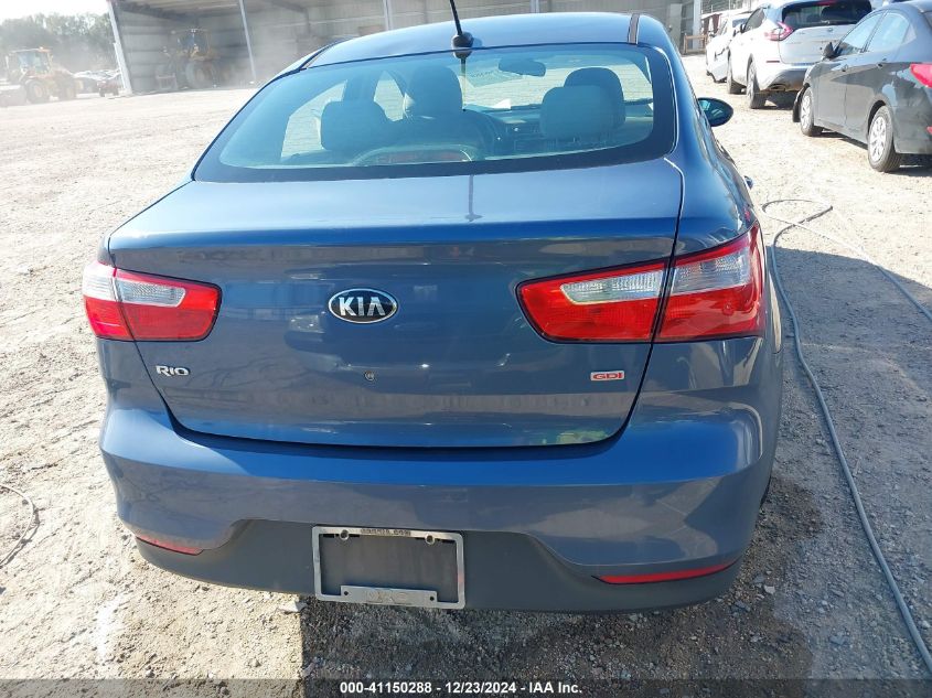 2016 Kia Rio Lx VIN: KNADM4A3XG6662226 Lot: 41150288