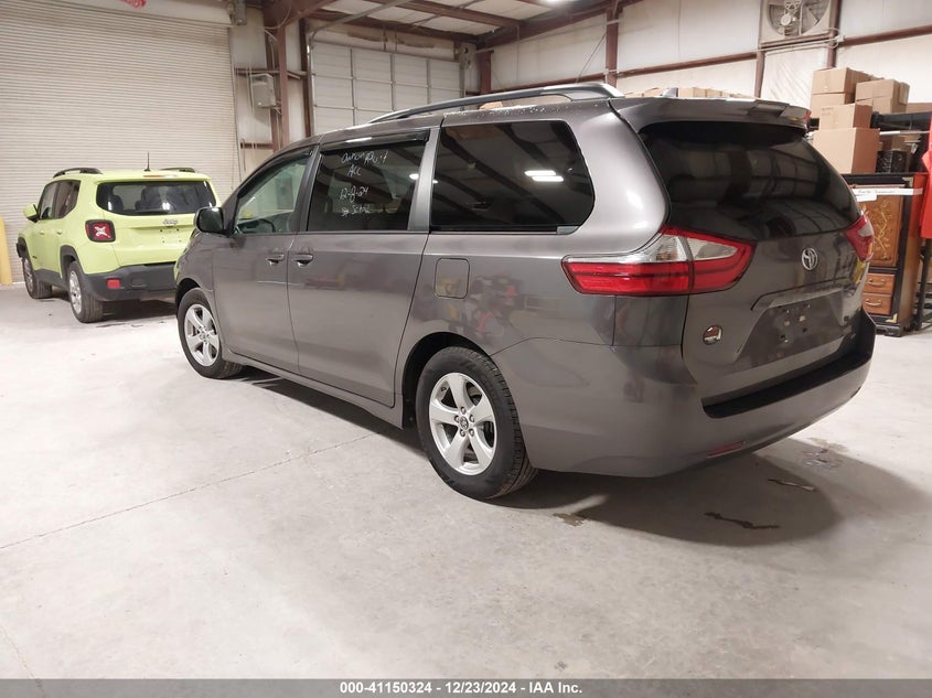 2019 TOYOTA SIENNA VIN: 5TDKZ3DC7KS001733