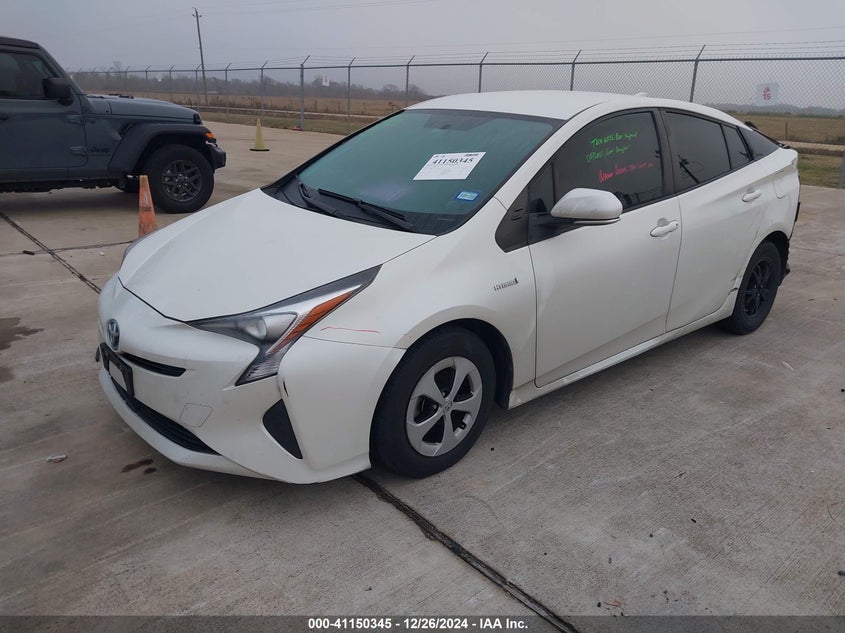 2016 TOYOTA PRIUS TWO - JTDKBRFU7G3012396