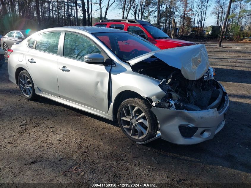 VIN 3N1AB7AP9FY285477 2015 Nissan Sentra, SR no.1