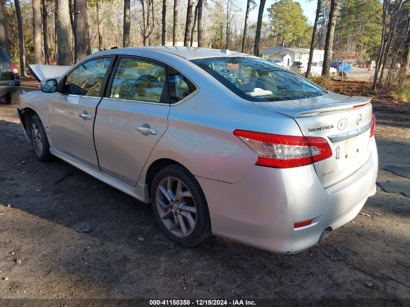 VIN 3N1AB7AP9FY285477 2015 Nissan Sentra, SR no.3