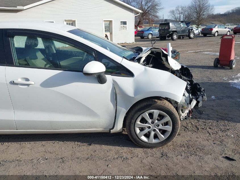 2016 Kia Rio Lx VIN: KNADM4A39G6639438 Lot: 41150412