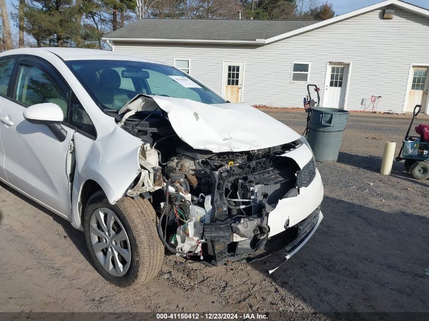 2016 Kia Rio Lx VIN: KNADM4A39G6639438 Lot: 41150412