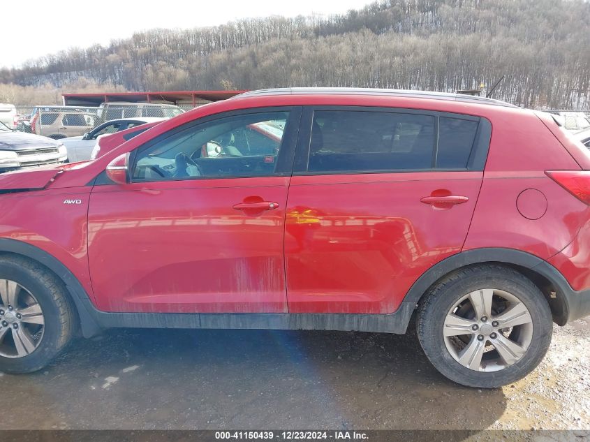 2012 Kia Sportage Lx VIN: KNDPBCA21C7282607 Lot: 41150439