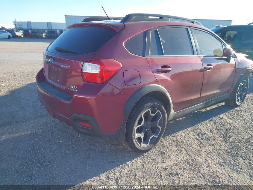 Vin: jf2gpagc3e8258345, lot: 41640738, subaru xv crosstrek 2.0i limited 20144