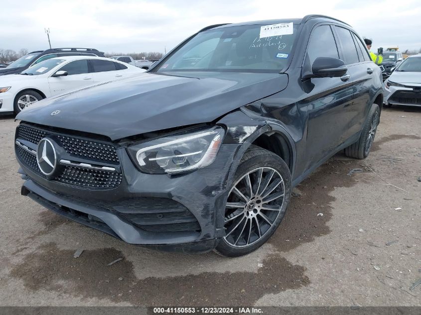 2022 Mercedes-Benz Glc 300 Suv VIN: W1N0G8DB1NV396402 Lot: 41150553