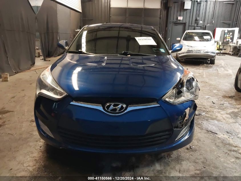 2017 Hyundai Veloster VIN: KMHTC6AD9HU321527 Lot: 41150566