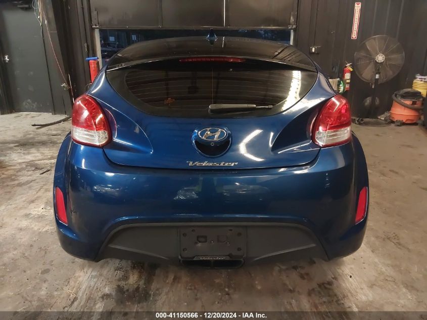 2017 Hyundai Veloster VIN: KMHTC6AD9HU321527 Lot: 41150566