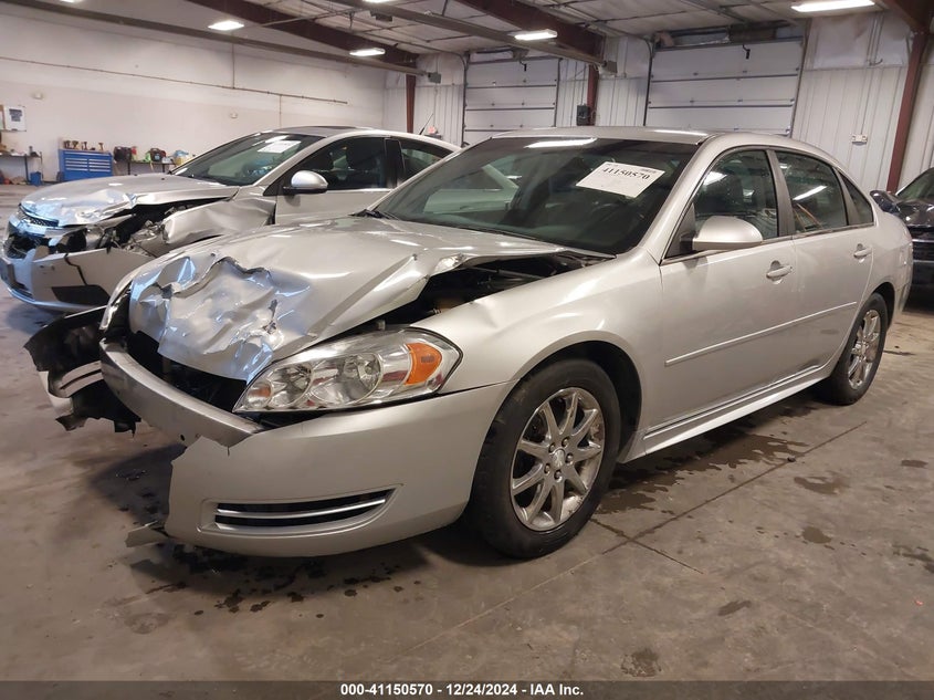 2012 CHEVROLET IMPALA VIN: 2G1WG5E34C1280884