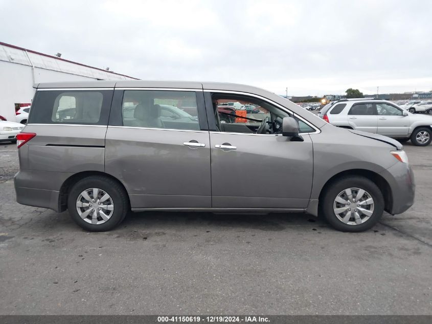 2015 Nissan Quest S VIN: JN8AE2KP4F9128679 Lot: 41150619