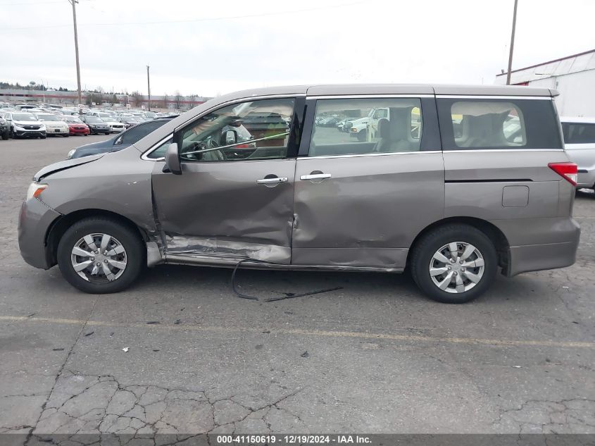 2015 Nissan Quest S VIN: JN8AE2KP4F9128679 Lot: 41150619