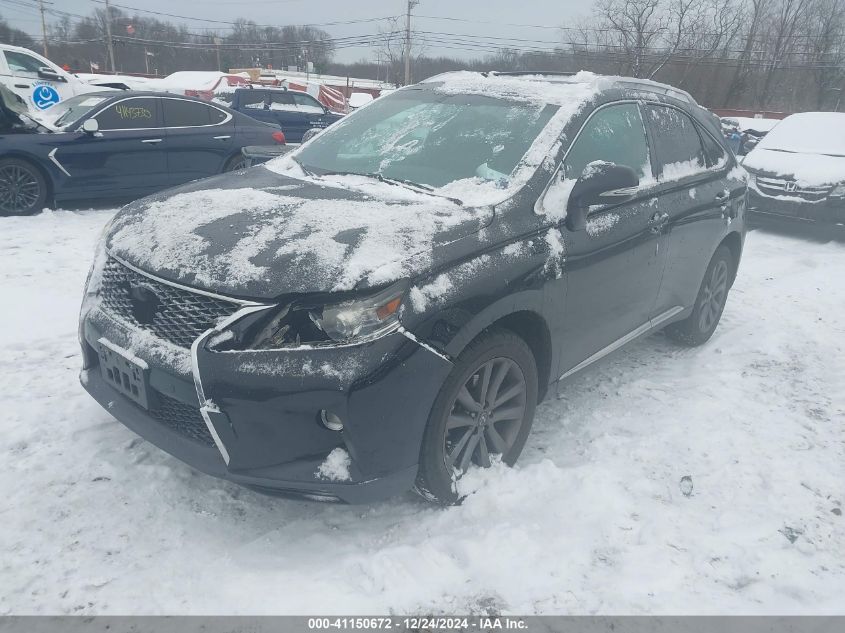 VIN 2T2BK1BA7DC224002 2013 Lexus RX, 350 F Sport no.2