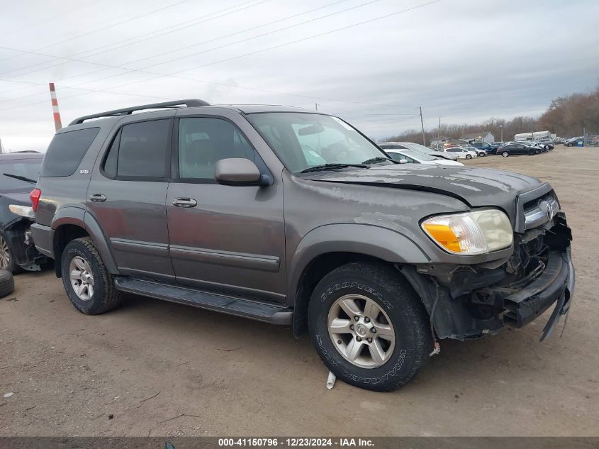 2005 Toyota Sequoia Sr5 V8 VIN: 5TDZT34A25S258334 Lot: 41150796