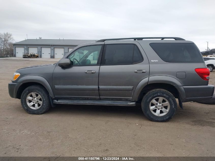 2005 Toyota Sequoia Sr5 V8 VIN: 5TDZT34A25S258334 Lot: 41150796