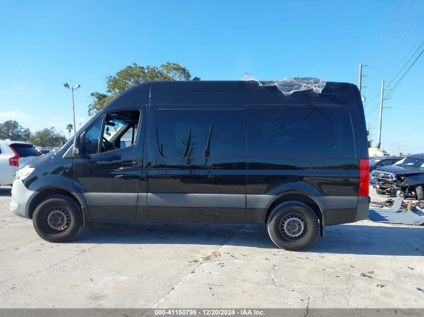 2019 Mercedes-Benz Sprinter 1500 High Roof I4 VIN: WDZPE7ED9KT011035 Lot: 41150798