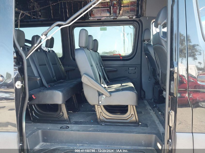 2019 Mercedes-Benz Sprinter 1500 High Roof I4 VIN: WDZPE7ED9KT011035 Lot: 41150798