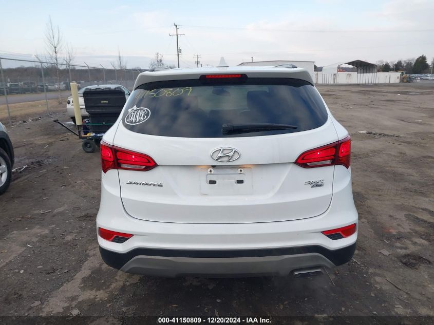 2018 Hyundai Santa Fe Sport 2.4L VIN: 5NMZUDLB9JH087382 Lot: 41150809