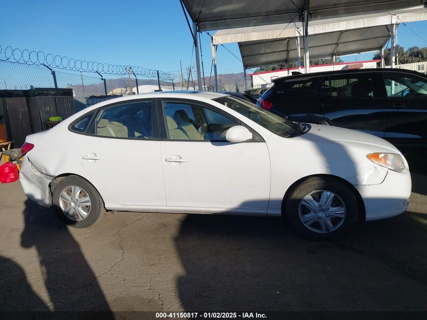 2010 HYUNDAI ELANTRA VIN: KMHDU4AD7AU073385