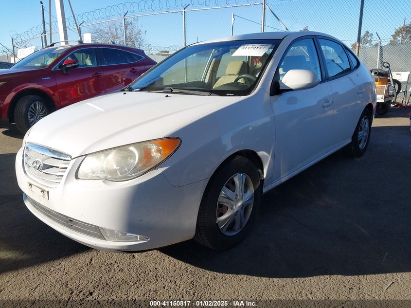 2010 HYUNDAI ELANTRA VIN: KMHDU4AD7AU073385