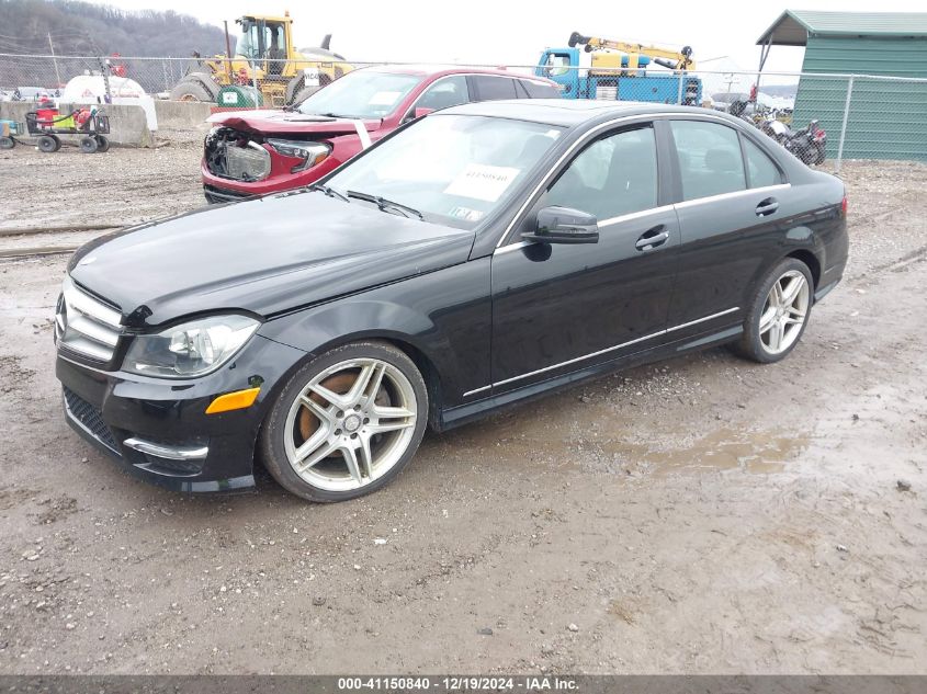 VIN WDDGF8AB9DR267575 2013 Mercedes-Benz C 300, Lux... no.2