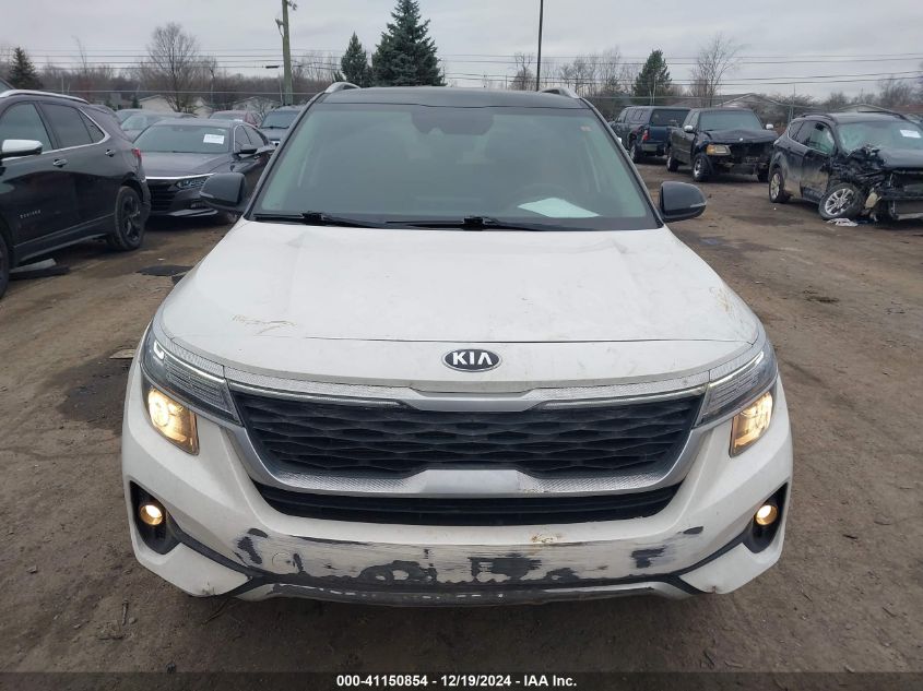 2021 Kia Seltos S VIN: KNDEUCAAXM7057662 Lot: 41150854