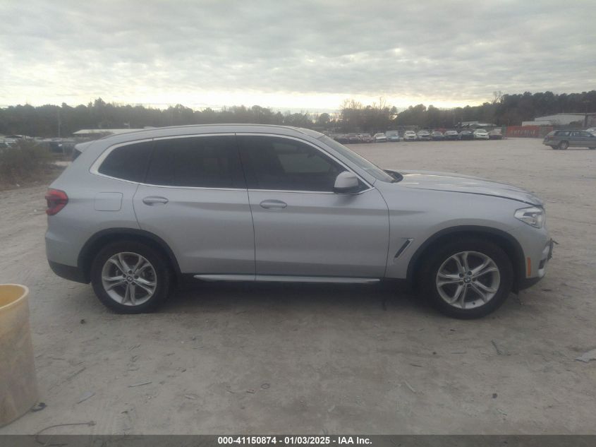 VIN 5UXTR7C56KLF26039 2019 BMW X3 no.13