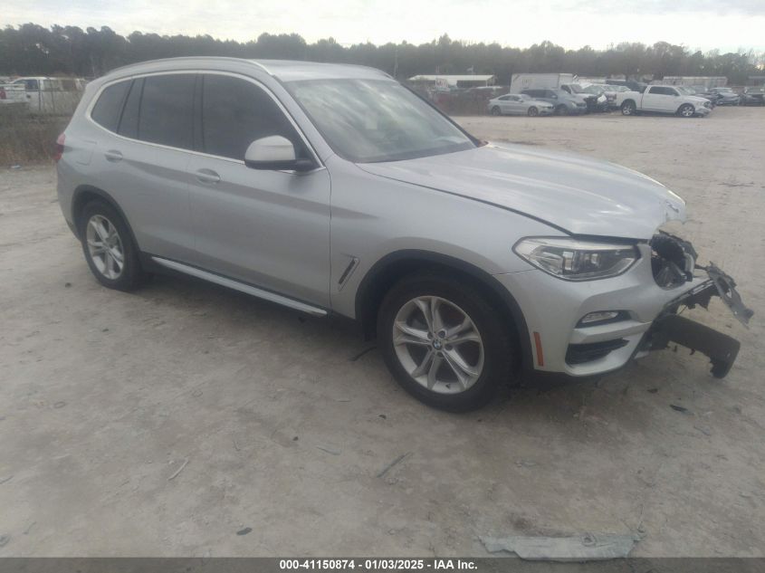 VIN 5UXTR7C56KLF26039 2019 BMW X3 no.1