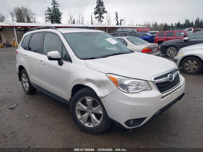 VIN JF2SJAMC7EH447189 2014 SUBARU FORESTER no.1