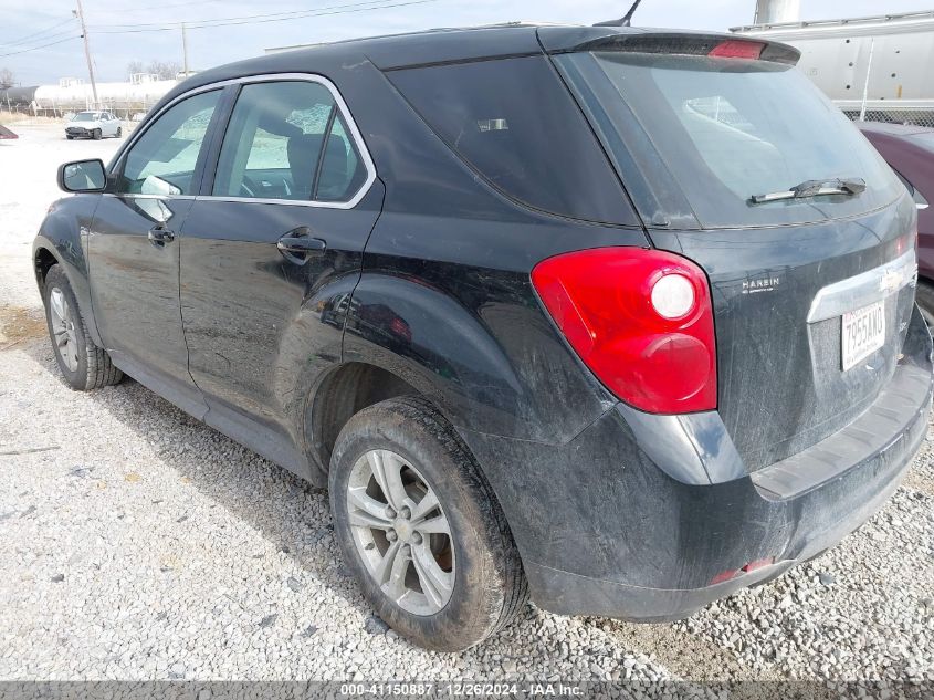 VIN 2GNALAEK7E6232404 2014 Chevrolet Equinox, LS no.3