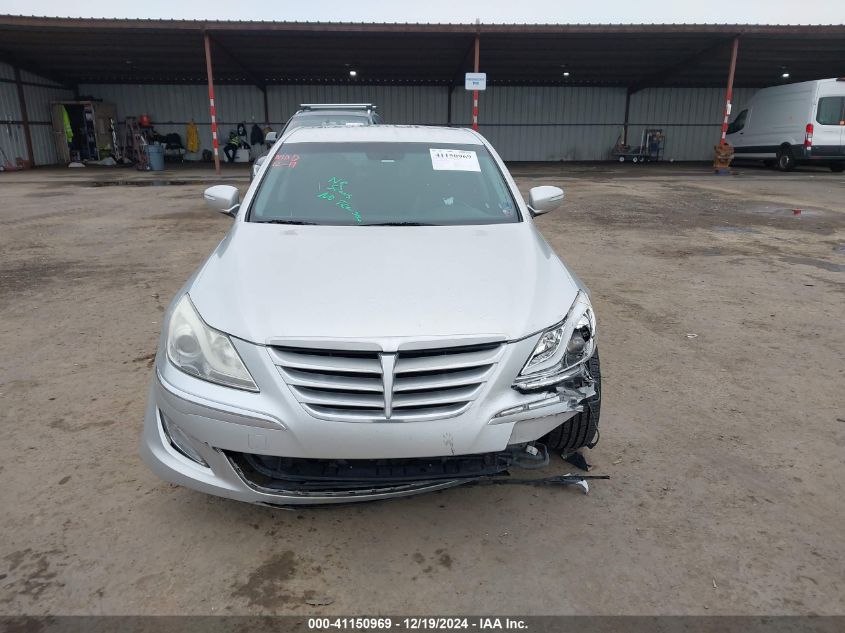 2013 Hyundai Genesis 3.8 VIN: KMHGC4DD0DU243280 Lot: 41150969