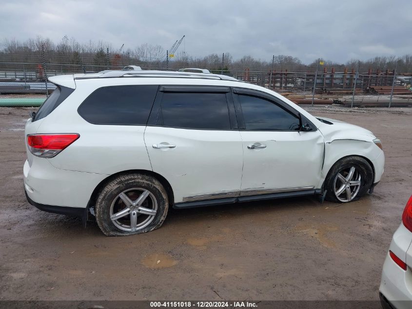 2015 Nissan Pathfinder Sl VIN: 5N1AR2MN2FC677159 Lot: 41151018