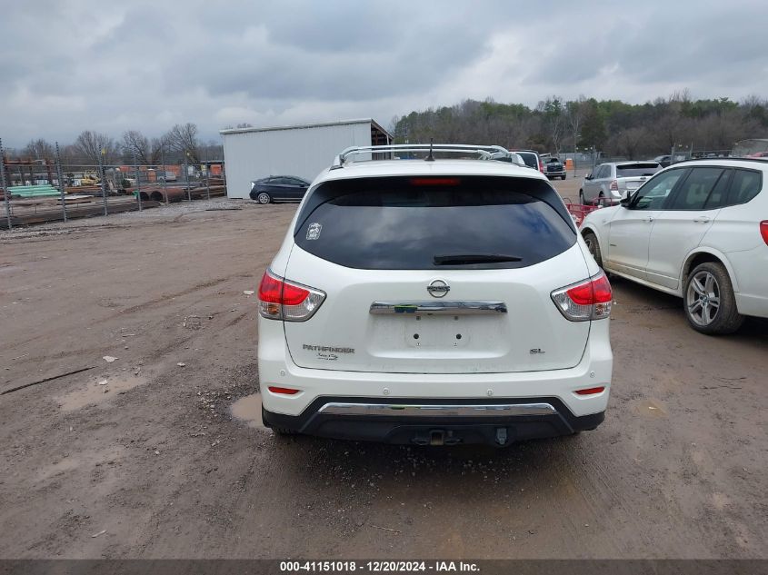 2015 Nissan Pathfinder Sl VIN: 5N1AR2MN2FC677159 Lot: 41151018